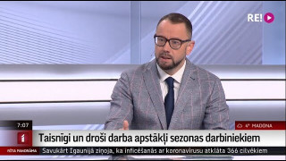 Intervija ar Valsts darba inspekcijas direktoru Renāru Lūsi