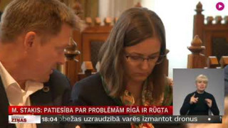 M. Staķis: patiesība par problēmām Rīgā ir rūgta