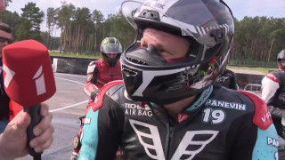 Latvijas čempionāta 2.posms motošosejā. Sergejs Paņevins