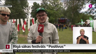 Rīgā sākas festivāls "Positivus"