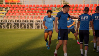 FK "RFS" Skopjē aizvada treniņus pirms izšķirošās spēles