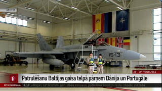 Patrulēšanu Baltijas gaisa telpā pārņem Dānija un Portugāle