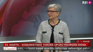 Intervija ar Sandru Kalnieti par Komunistiskā terora upuru piemiņas dienu