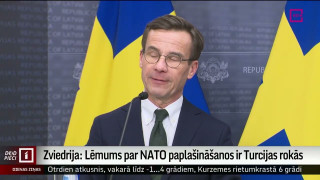 Zviedrija: Lēmums par NATO paplašināšanos ir Turcijas rokās