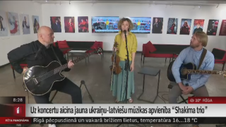 Uz koncertu aicina jauna ukraiņu-latviešu mūzikas apvienība “Shakima trio”