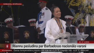 Riannu pasludina par Barbadosas nacionālo varoni