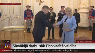 Slovākijā darbu sāk Fico vadītā valdība