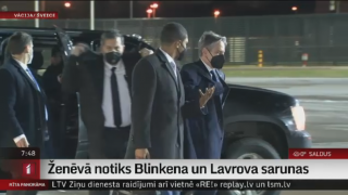 Ženēvā  notiks Blinkena un Lavrova sarunas
