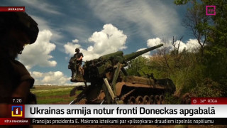 Ukrainas armija notur fronti Doneckas apgabalā