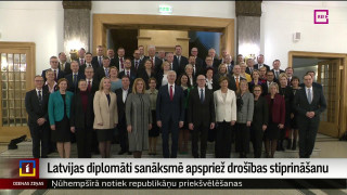 Latvijas diplomāti sanāksmē apspriež drošības stiprināšanu