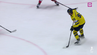 Pasaules hokeja čempionāta spēle. Zviedrija - Polija 4:1