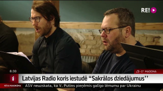 Latvijas Radio koris  iestudē  "Sakrālos dziedājumus’’