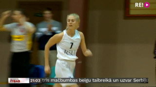 Sieviešu Baltijas basketbola līga. TTT Rīga - RSU