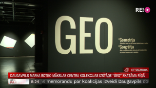 Daugavpils Marka Rotko mākslas centra kolekcijas izstāde "GEO" skatāma Rīgā