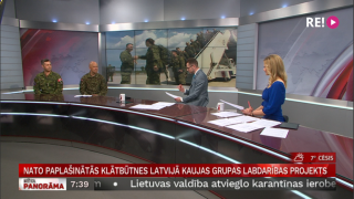 NATO paplašinātās klātbūtnes Latvijā kaujas grupas labdarības projekts