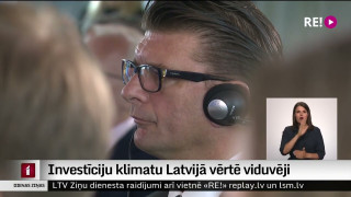 Investīciju klimatu Latvijā vērtē viduvēji