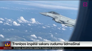 NATO treniņos izspēlē sakaru zudumu lidmašīnai