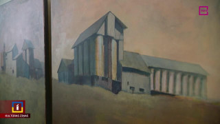 Lauksaimniecības katedrāles Arta Zvirgzdiņa gleznās