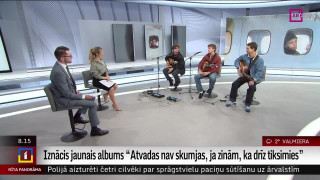 Iznācis jaunais albums "Atvadas nav skumjas, ja zinām, ka drīz tiksimies"