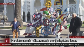 Marokā modernās mākslas muzejs enerģiju iegūst no Saules