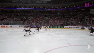Pasaules hokeja čempionāta spēle Kanāda - Austrija 6:2