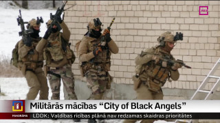 Militārās mācības "City of Black Angels"
