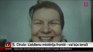 Medmāsa Sarmīte Cīrule: Lieldienu mistērija Ukrainas frontē – vai būs ieroči