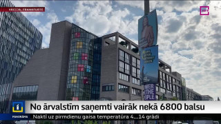 No ārvalstīm saņemti vairāk nekā 6800 balsu