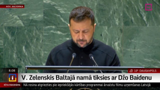 Volodimirs Zelenskis Baltajā namā tiksies ar Džo Baidenu