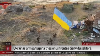 Ukrainas armija turpina triecienus frontes dienvidu sektorā