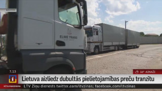 Lietuva aizliedz dubultās pielietojamības preču tranzītu