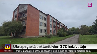 Ukru pagastā deklarēti vien 170 iedzīvotāji