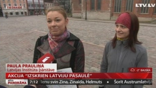 Akcija «Izskrien Latviju pasaulē»