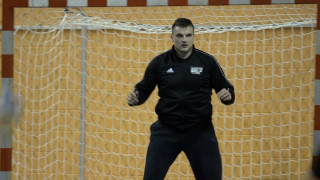Latvijas handbola valstsvienība aizvada pēdējo treniņu pirms spēles ar Slovēniju