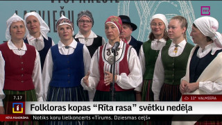 Folkloras kopa "Rīta rasa" stāsta par saviem Dziesmu svētkiem