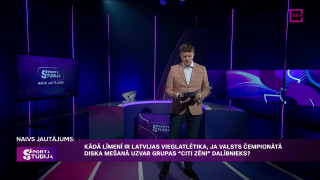 "Sporta studijas" Naivais jautājums: Ko par Latvijas vieglatlētiku liecina čempiona rezultāts diska mešanā