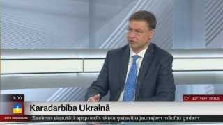 Intervija ar EK priekšsēdētājas izpildvietnieku par ekonomiku un tirdzniecību Valdi Dombrovski