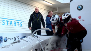 Latvijas bobslejisti aizvada treniņus pirms EČ posma Siguldā