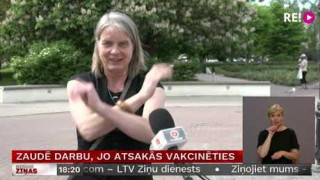 Zaudē darbu, jo atsakās vakcinēties