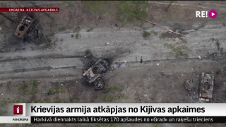 Krievijas armija atkāpjas no Kijivas apkaimes