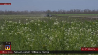 Mīnas – drauds Ukrainas zemnieku laukos