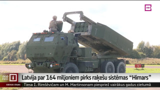 Latvija par 164 miljoniem pirks raķešu sistēmas "Himars"