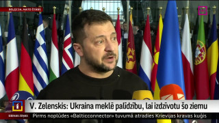 Zelenskis: Ukraina meklē palīdzību, lai izdzīvotu šo ziemu