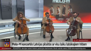 "Melo-M" koncertēs Latvijas pilsētās