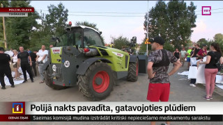 Polijā nakts pavadīta, gatavojoties plūdiem