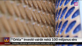 "Orkla" investē vairāk nekā 100 miljonus eiro