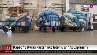 Kāpēc "Latvijas Pasts" rīko loteriju ar "AliExpress"?