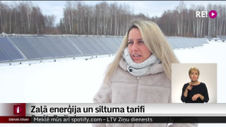 Zaļā enerģija un siltuma tarifi