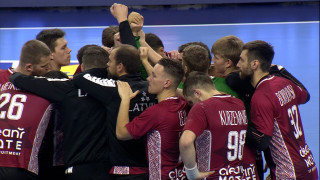 Eiropas čempionāta atlases spēle handbolā. Latvija – Polija