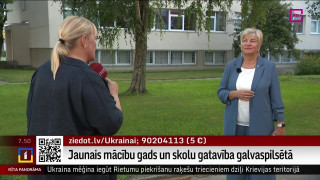 Jaunais mācību gads un skolu gatavība galvaspilsētā. Turpinājums intervijai